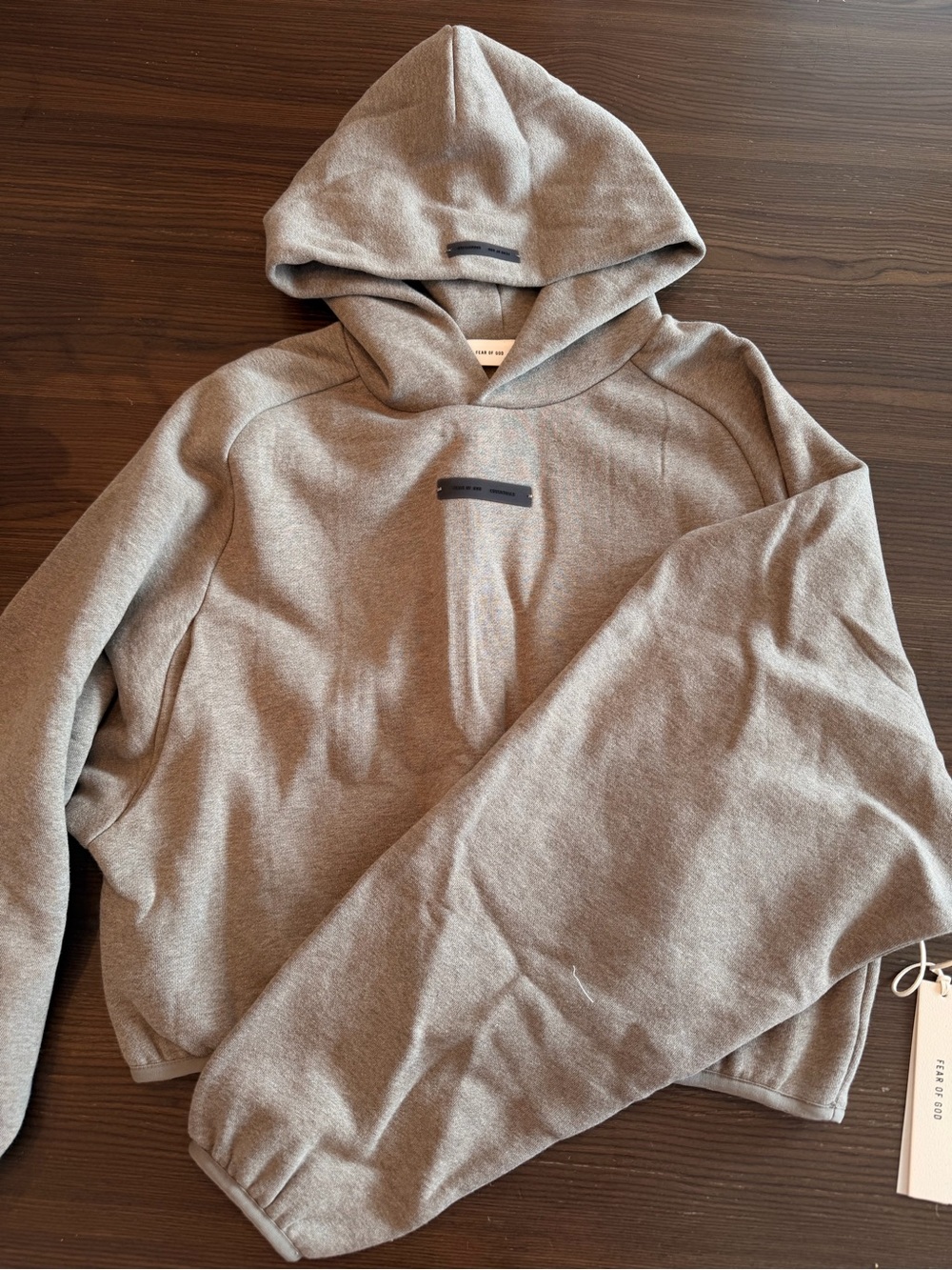Fear of God Men’s Crewneck Hoodie - Gray